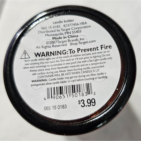 Holiday-Themed Votive Candle Holders Set Of 6 Gold Red Green White Copper Design - Picture 6 of 12